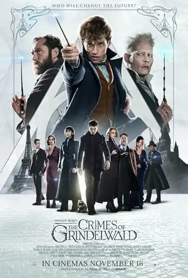 33 فیلم جادویی و فانتزی؛ سفر به دنیای جادو و ماجراجویی 18 کاور فیلم جادویی fantastic beasts the crimes of grindelwald (2018)