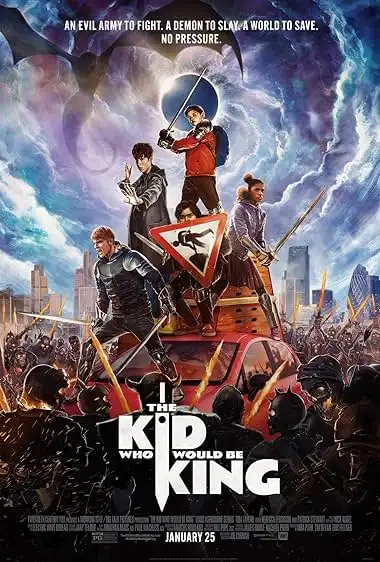 33 فیلم جادویی و فانتزی؛ سفر به دنیای جادو و ماجراجویی 22 کاور فیلم جادویی the kid who would be king