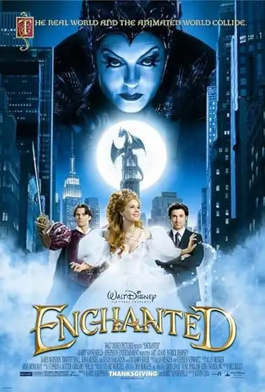 معرفی 9 فیلم پرنسسی دیزنی؛ سفر به دنیای خیال انگیز کودکی 13 enchanted 2007 فیلم پرنسسی