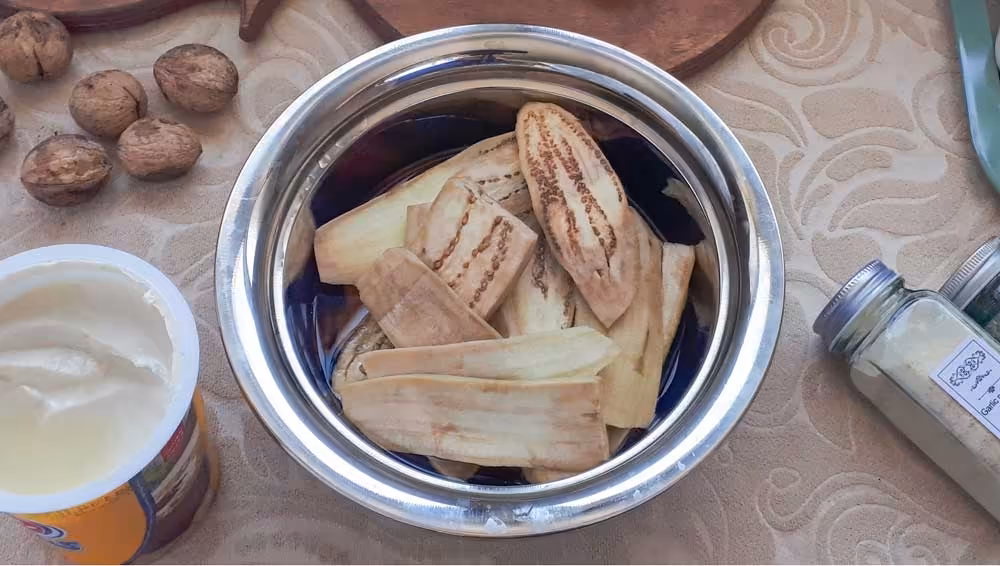 گرفتن تلخی بادمجان