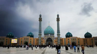 پیام تبریک نیمه شعبان 3 مسجد جمکران - تبریک نیمه شعبان