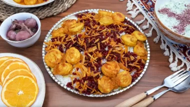 خورشت مرغ پرتقالی
