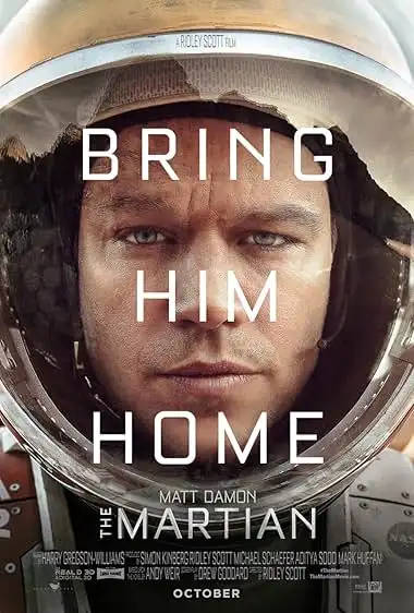 پلیلیست بهترین فیلم های بقا؛ زندهماندن در شرایط سخت: 14 فیلم برتر 5 the martian 2015 مریخی