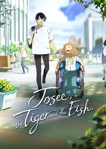 معرفی 18 انیمه عاشقانه سینمایی محبوب که باید ببینید 8 josee the tiger and the fish 2020 انیمه عاشقانه سینمایی جوزی، ببر و ماهی