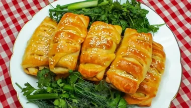 طرز تهیه پیراشکی مرغ و خمیر پیراشکی خانگی