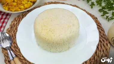 عکس برنج کته برای 2 نفر - طرز تهیه برنج کته